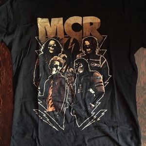 My Chemical Romance skeleton tee